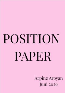 Persoonlijk Merk Position Paper Arpine Aroyan