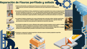 Gu&iacute;a de Reparaci&oacute;n de Fisuras: Perfilado y Sellado