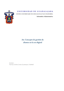 Gesti&oacute;n de Clientes en la Era Digital - Conceptos y Estrategias