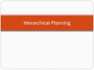 Hierarchical Planning: AI Principles, Examples, and Techniques