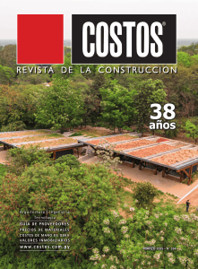 Costos Revista de la Construcci&oacute;n Marzo 2025 - Gu&iacute;a de Costos y Proveedores