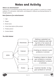 Notes and Activity