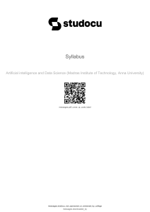 Syllabus: Principles of Programming Languages (CCS358)
