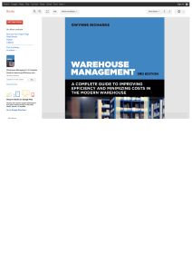 Warehouse Management: A Complete Guide to Efficiency and Cost Minimization