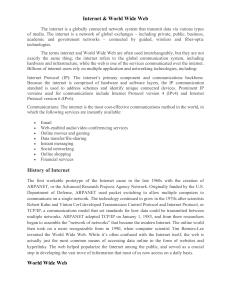 Internet & World Wide Web: Fundamentals Explained