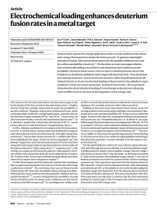 Electrochemical Loading Enhances Deuterium Fusion Rates