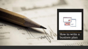 How to Write a Business Plan: A Guide