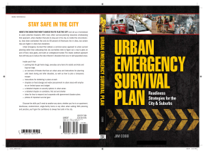 Urban Emergency Survival Plan: City & Suburbs Guide