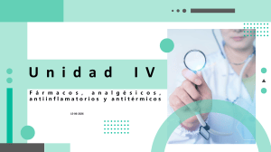 Opioides y AINEs: Mecanismos y Efectos