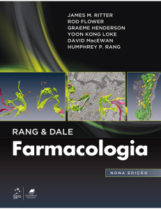 Farmacologia - Rang & Dale 9&ordf; Edi&ccedil;&atilde;o