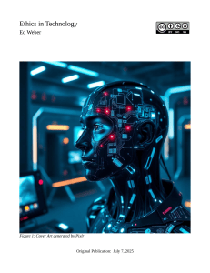 Ethics in Technology Textbook by Ed Weber