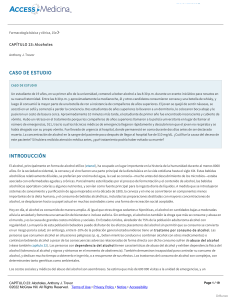 Cap&iacute;tulo 23: Alcoholes - Farmacolog&iacute;a b&aacute;sica y cl&iacute;nica