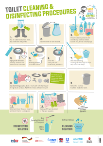 Toilet Cleaning & Disinfecting Procedures for Schools