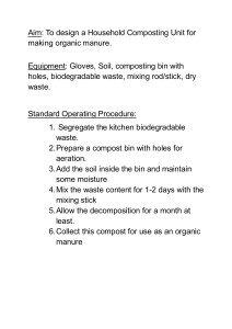 Household Composting Unit Design Guide