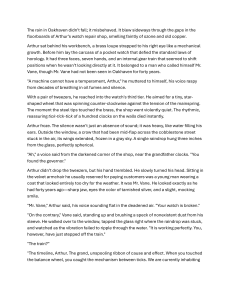 Time-Traveling Watchmaker: A Short Story of Regret and Choice