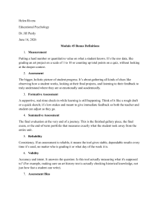 Module 45 Bonus Definitions: Educational Psychology Terms