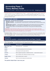 Grade 12 Accounting Paper 2 Theory Mastery Guide