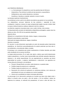 Terapias Org&aacute;nicas en Psiquiatr&iacute;a: Farmacoterapia y &Eacute;tica