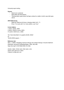University Report Writing Guide