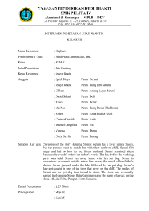 Practical Exam Assessment: Batu Gantung Performance