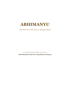 Abhimanyu: The Warrior Who Never Stepped Back