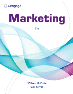 Marketing 21st Edition Textbook by Pride & Ferrell