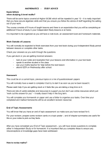 A-Level Maths Study Advice: Tips for Success