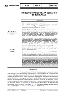 Norma PETROBRAS N-59: S&iacute;mbolos Gr&aacute;ficos para Desenhos de Tubula&ccedil;&atilde;o