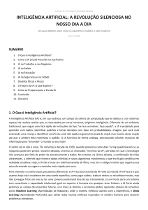 Guia Did&aacute;tico: Intelig&ecirc;ncia Artificial e Sua Revolu&ccedil;&atilde;o Silenciosa