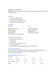 Induction of Labour (IOL) - Medical Guide
