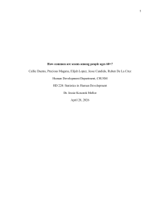 Scams Among People Ages 60+: Prevalence and Trends