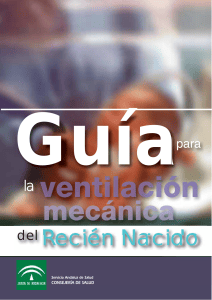 Gu&iacute;a de ventilaci&oacute;n mec&aacute;nica para reci&eacute;n nacidos