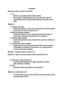 Hardware & Cybersecurity Study Guide: CPU Components, Pharming, Phishing
