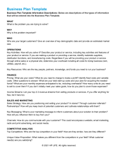 Business Plan Template: Essential Guide for Entrepreneurs