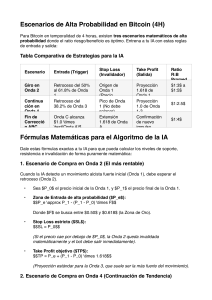 Escenarios de Alta Probabilidad en Bitcoin (4H)
