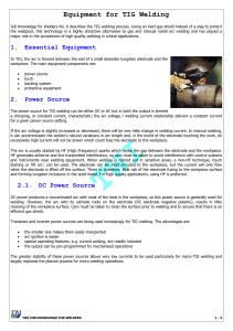TIG Welding Equipment: Essential Components & Power Sources