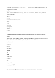 Research Papers on 5G, ML, and Network Security