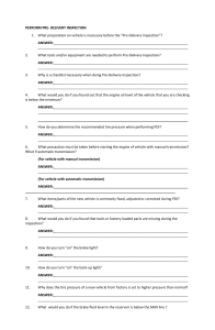 Automotive PDI & Maintenance Worksheet