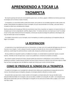 Aprendiendo a tocar la trompeta: T&eacute;cnicas y teor&iacute;a