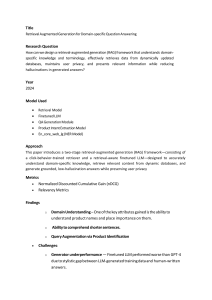RAG for Domain-Specific QA: A 2024 Research Paper