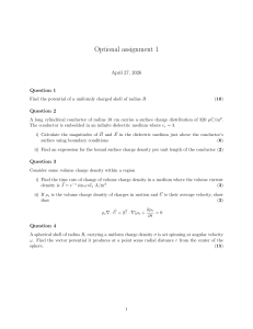 Optional Assignment 1: Physics Problems