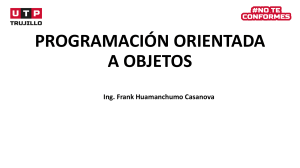 Programaci&oacute;n Orientada a Objetos - UTP Trujillo