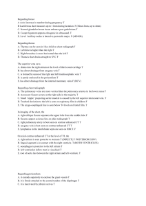 Radiology Anatomy Exam Questions
