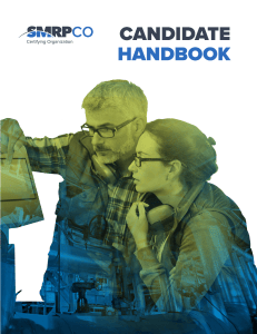 SMRPCO Candidate Handbook: CMRP & CMRT Exam Guide