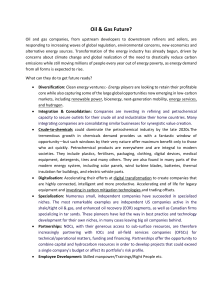 Oil & Gas Future Strategies