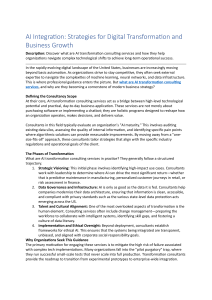 AI Integration: Strategies for Digital Transformation