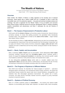 The Wealth of Nations Study Summary