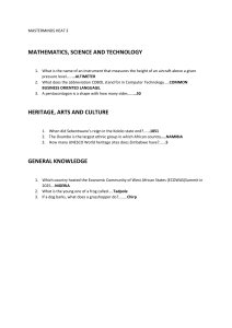 Masterminds Heat 3 Quiz: Math, Science, Culture