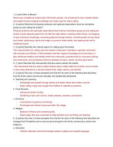 Kontu Shark Calling Rituals Study Guide