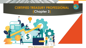Banks and Financial Institutions - CTP Chapter 3